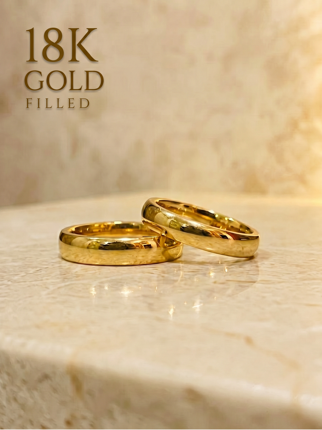 18K Gold Couple Ring 2026