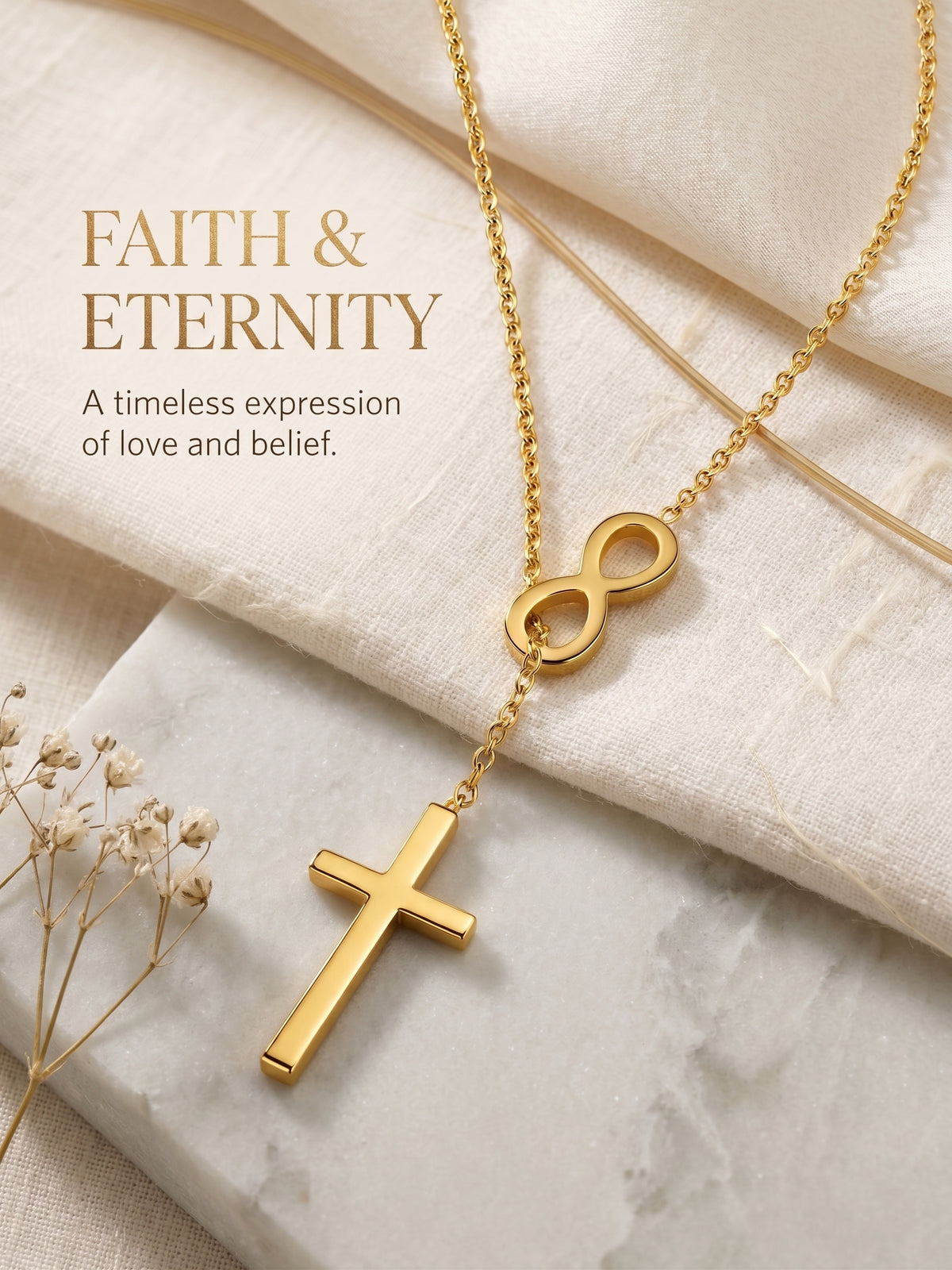 Infinity Cross Necklace 2026