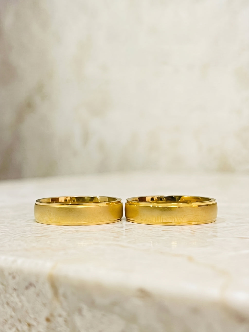 "Ang Tadhana" Gold Couple Ring Set